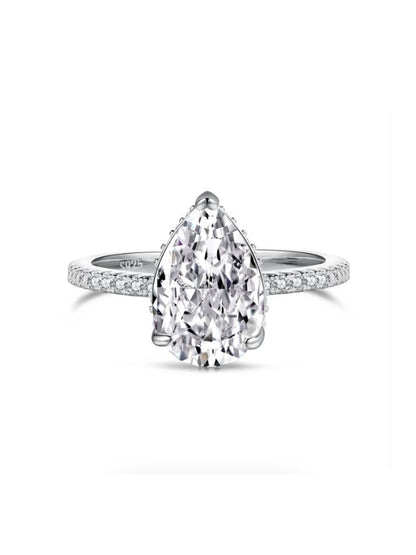 BAGUE SOLITAIRE HORTANCE