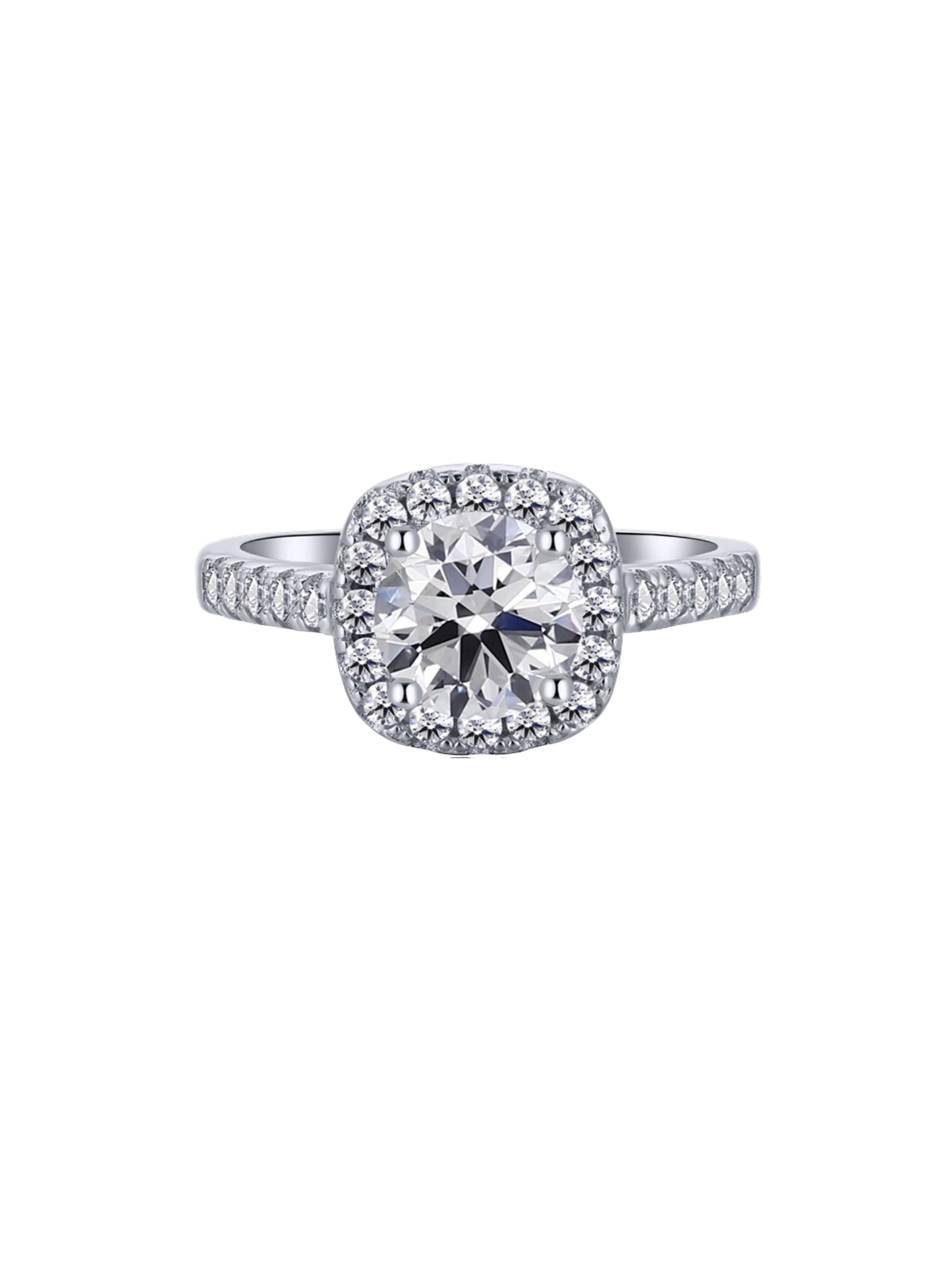 BAGUE SOLITAIRE LYS