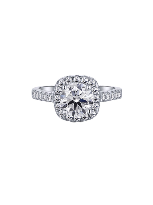 BAGUE SOLITAIRE LYS